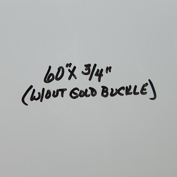 Women's Mustard Yellow Belt Size 4 Adjustable Gold Metal Buckle NWOT Accessories - Picture 5 of 5